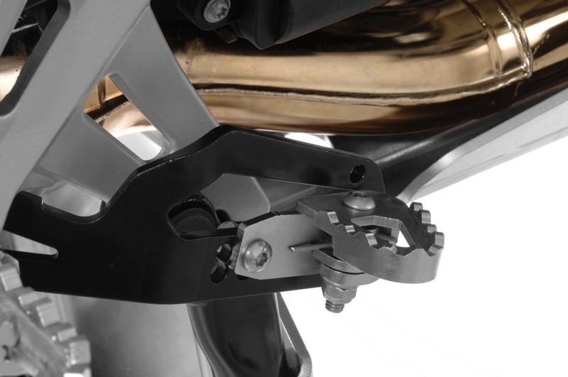 Folding and adjustable brake lever for BMW