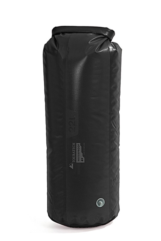 Dry bag PD350 with roll closure, size S, 22 litres, black, by Touratech ...
