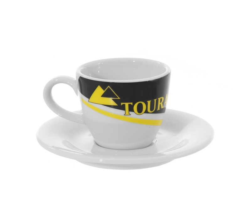 Espresso cup "Touratech" with saucer